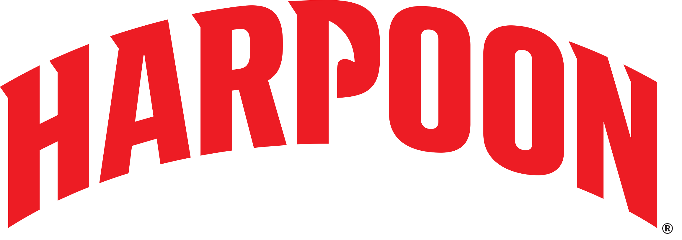 Harpoon Logos Red