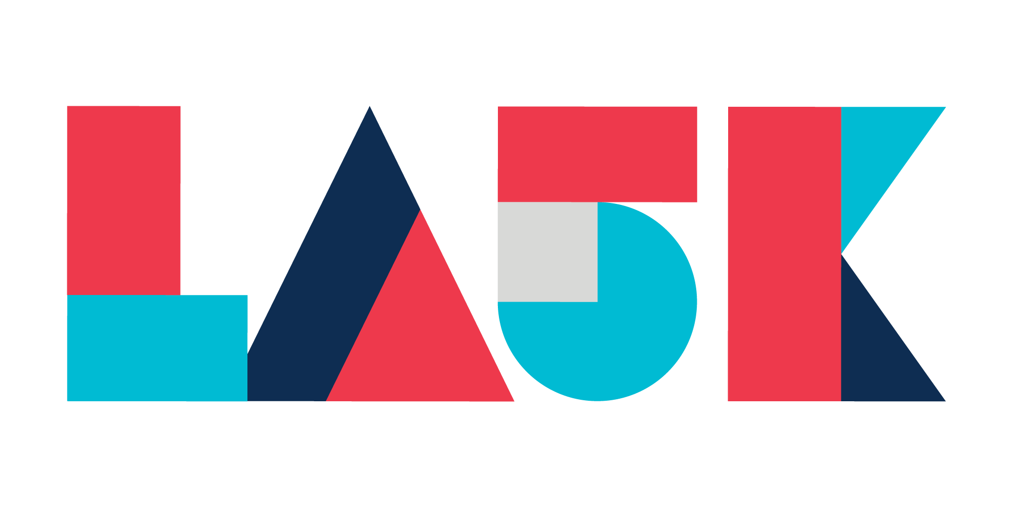 La 5k Logo On White