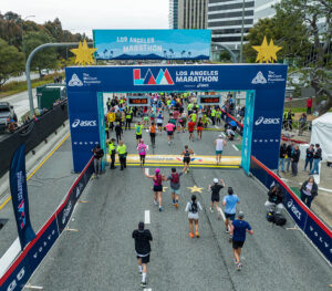 LA Marathon Finish Line