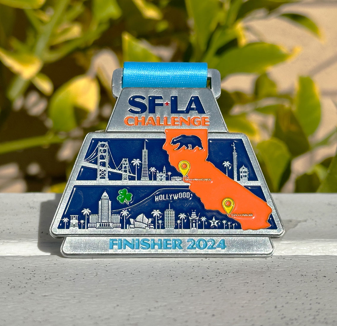 2024 SF LA Challenge Medal