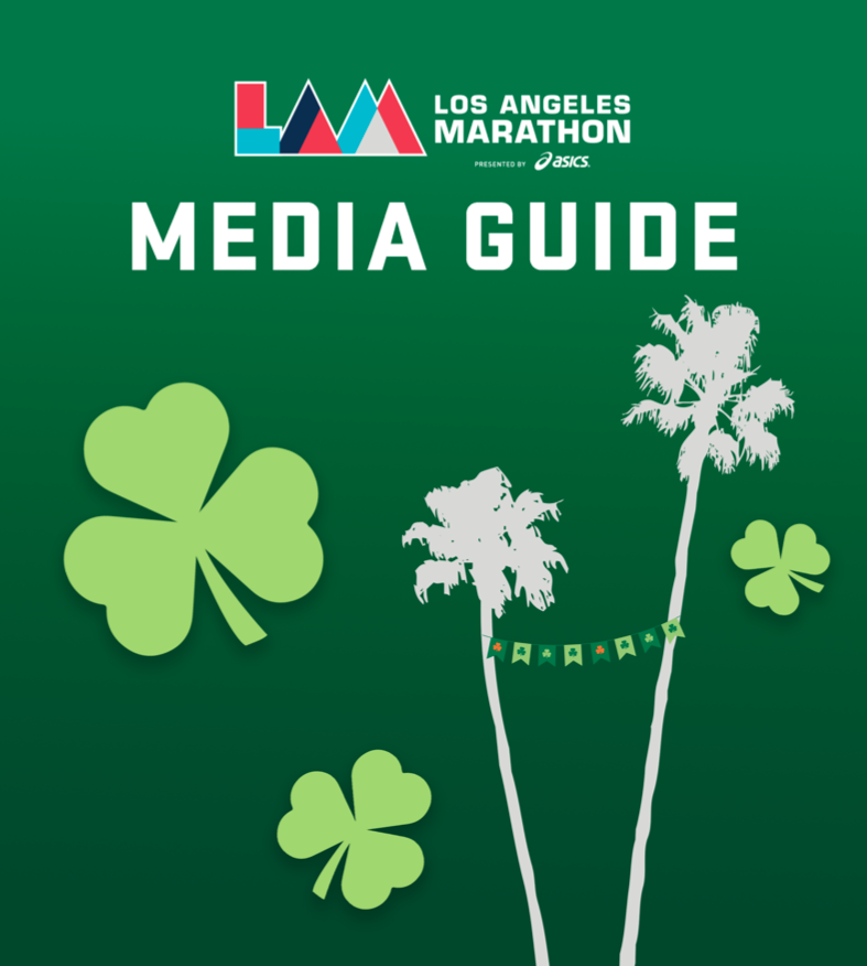La Marathon Media Guide Cover 2024