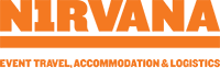 Nirvana, travel partner of the Los Angeles Marathon, logo