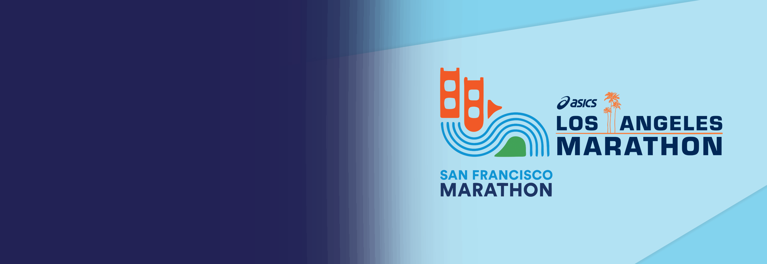 Sfla Headercopy San Francisco Marathon Los Angeles Marathon Logos