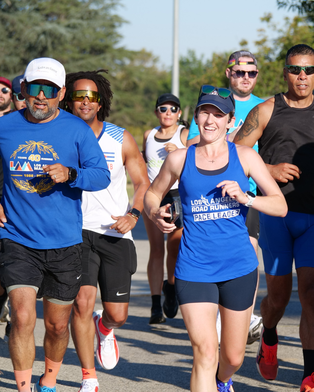 LARR Pace Leaders in Balboa park
