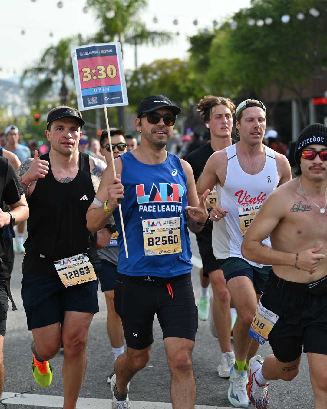 LARR Pace Leaders at ASICS LA Marathon