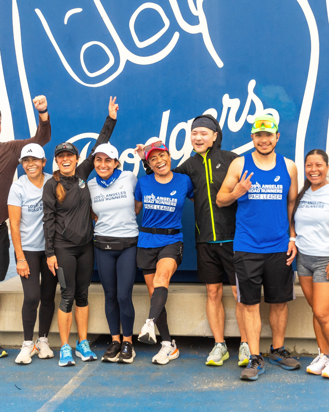 LARR Pace Leaders at Dodger Stadium